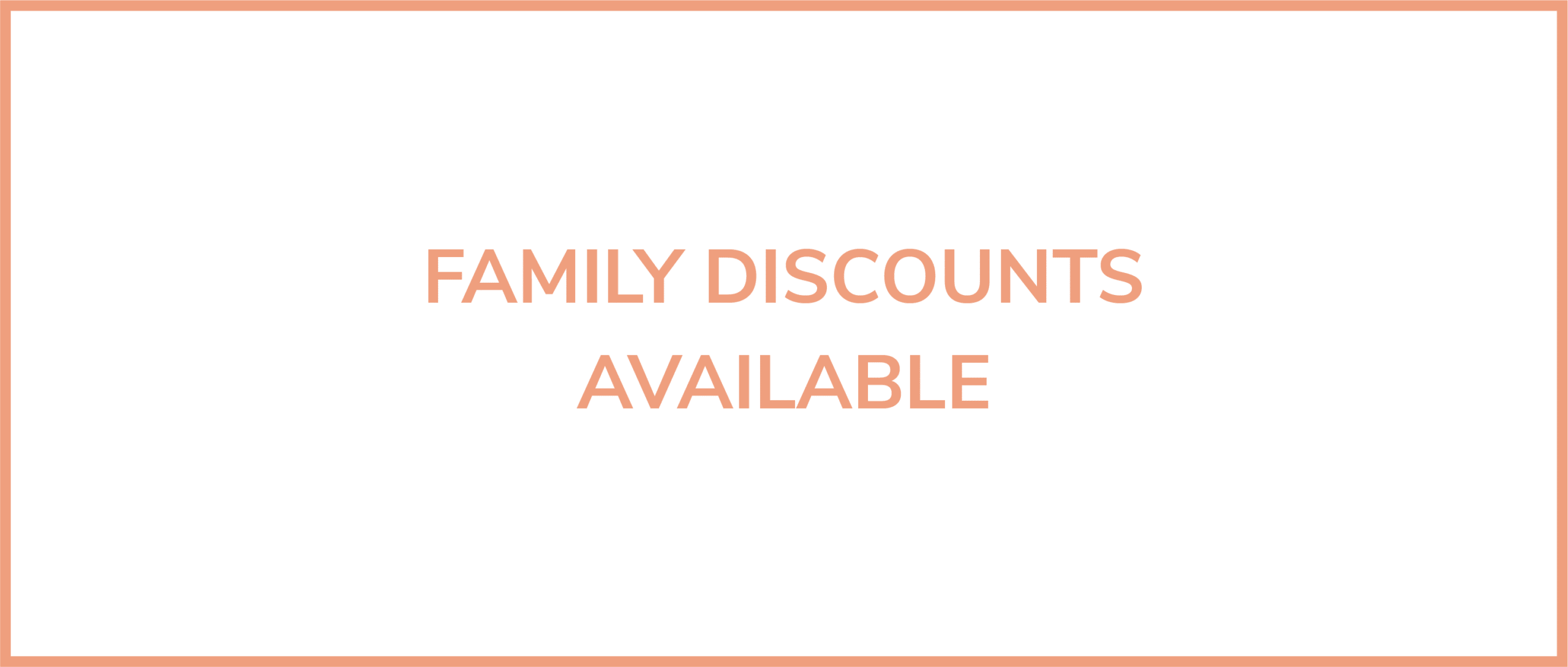 Orthodontics Family Discounts